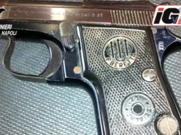 droga pistola napoli pomigliano