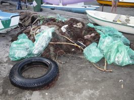 punta campanella rifiuti