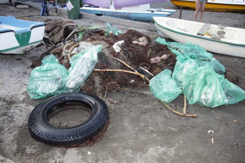 punta campanella rifiuti