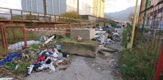 foce del sarno incendio
