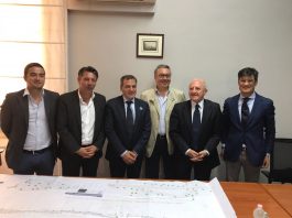 Firma convenzione pista ciclabile - 3.7.2017