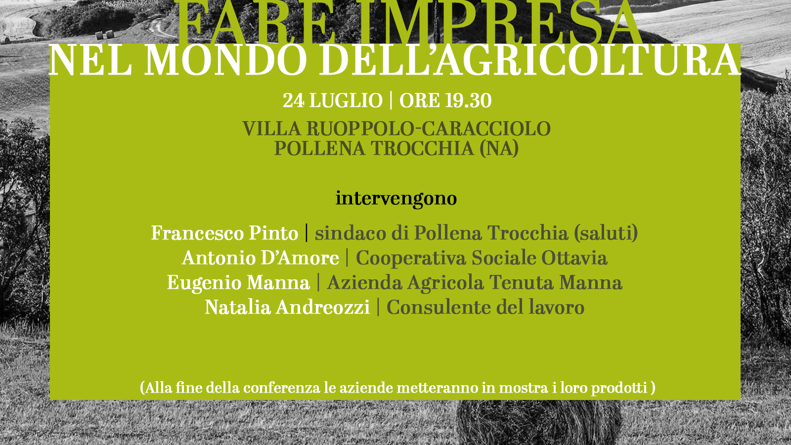 Locandina evento pollena