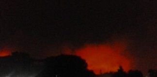 Torre del greco fiamme