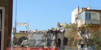crollo palazzina torre annunziata