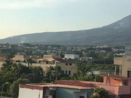 incendi sul vesuvio 14 luglio 2017