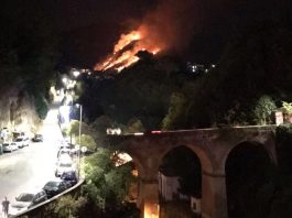 incendio gragnano caprile aurano 13 luglio 2017