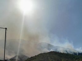 Cava de tirreni incendi