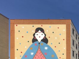La Fille Bertha Parco dei Murales Ponticelli (1)