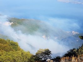 incendio a faito
