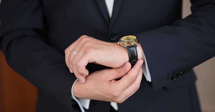 Posizione orologio deals polso uomo
