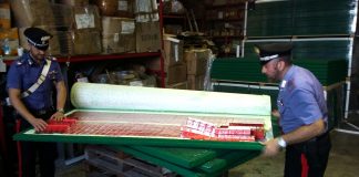 sequestro 4,3 tonn sigarette