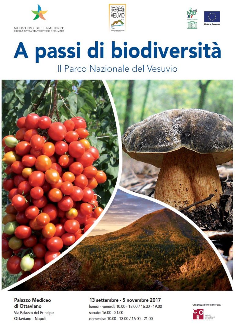 A Palazzo Mediceo di Ottaviano, la mostra “A passi di Biodiversità”