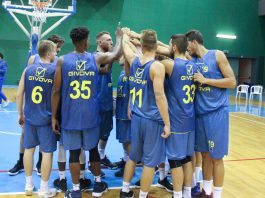 Givova Scafati in amichevole contro Sidigas Avellino