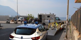 castellammare di stabia biciclette elettriche polizia
