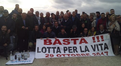 fiume sarno corteo