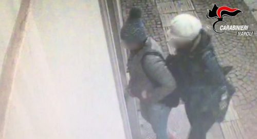pompei borseggiatori carabinieri