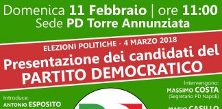 elezioni candidati torre annunziata politiche partito democratico pd
