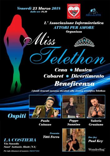 miss telethon attori per amore castellammare