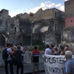 Torre Annunziata - manifestazione control le cisterne