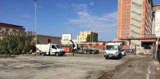 Castellammare, ripulita questa mattina l’area dell’ex campo sportivo Siani al rione Cmi