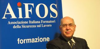 Salute e sicurezza, AiFOS alla fiera Ambiente Lavoro di Bologna Rocco Vitale presidente AiFOS
