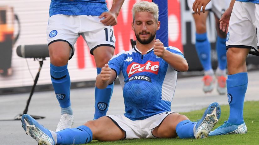 mertens contro la sampdoria