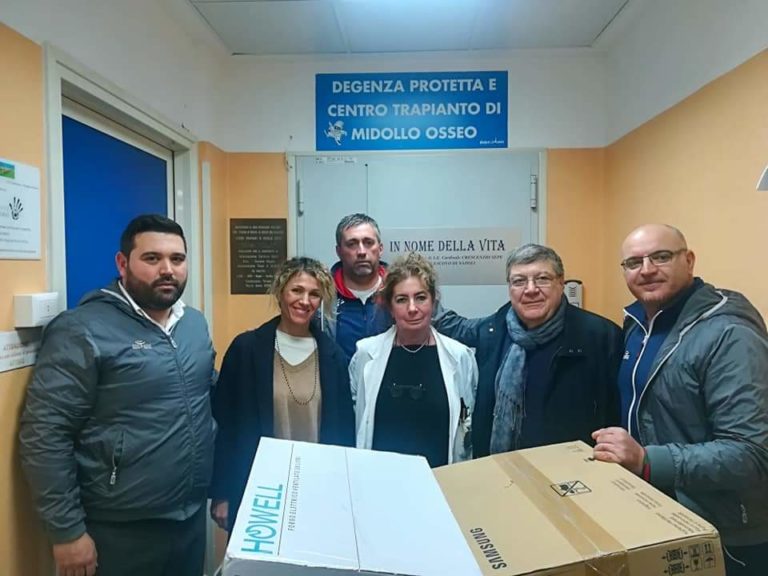 Gragnano: L’Asd San Paolo 1970 dona due forni all’ospedale Santobono