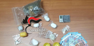 Boscoreale, spacciavano droga in casa: carabinieri arrestano 3 pusher