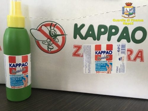 falso igienizzante napoli