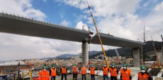 Fincantieri, ponte di Genova: varata l’ultima maxi-campata da 100 metri