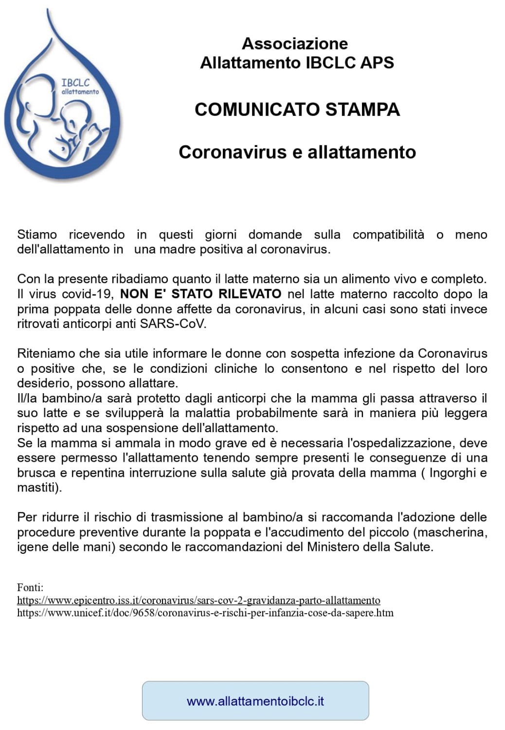 allattamento ILBCLC