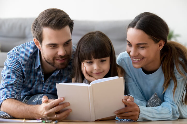 famiglia lettura