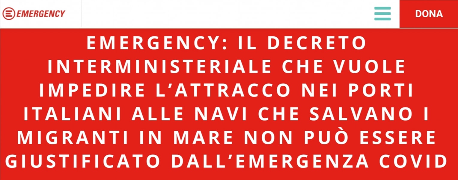 emergency decreto 7 aprile 2020