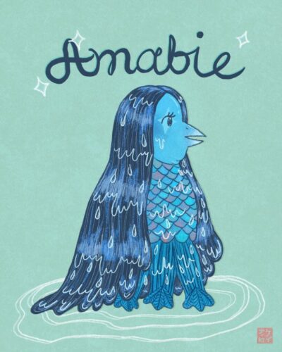 Amabie mascotte contro coronacirus