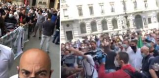 paragone milano protesta ambulanti