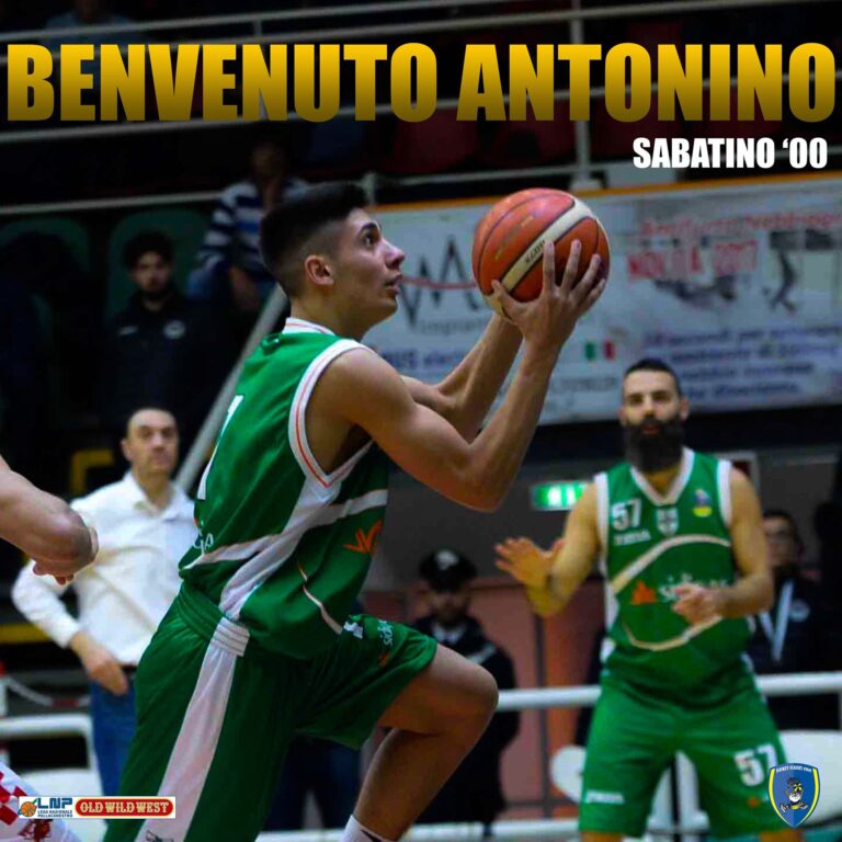 Per la Givova Scafati un altro under sotto contratto: Antonino Sabatino