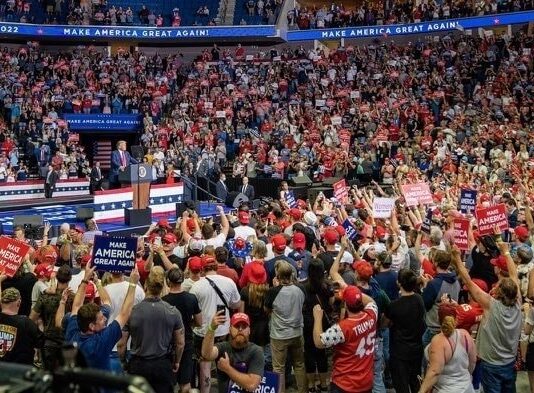 campagna elettorale Trump Oklahoma