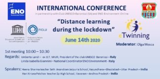 distance learning during lockdown - meeting 14 giugno