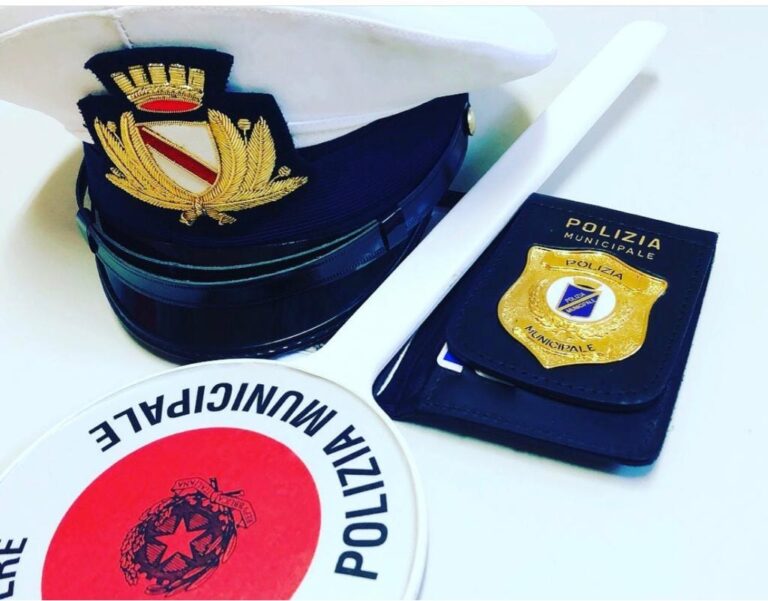 La polizia municipale di Lettere procede al monitoraggio del territorio