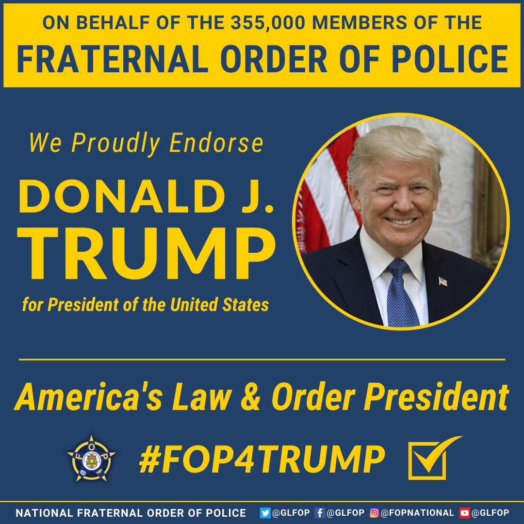 FOP Donald Trump
