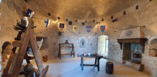 Ricostruzione sale museali Castello di Lettere --