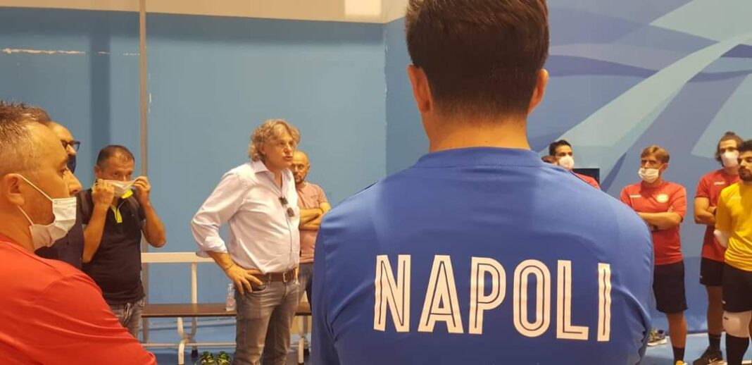 borriello replca all'ff napoli calcio a 5