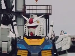 robot giapponese 'Gundam' di 18 metri - Gundam RX-78 mecha
