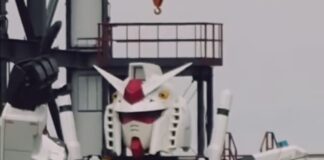 robot giapponese 'Gundam' di 18 metri - Gundam RX-78 mecha