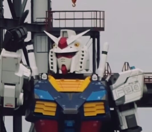 robot giapponese 'Gundam' di 18 metri - Gundam RX-78 mecha