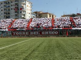 turris stadio liguori 1000 spettatori covid