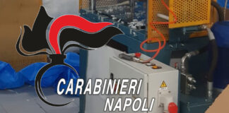 San Giuseppe Vesuviano, lavoro nero: sequestrata una fabbrica tessile