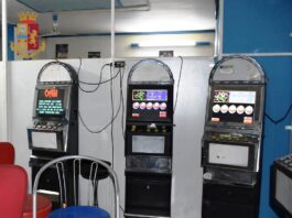 giugliano sala slot polizia