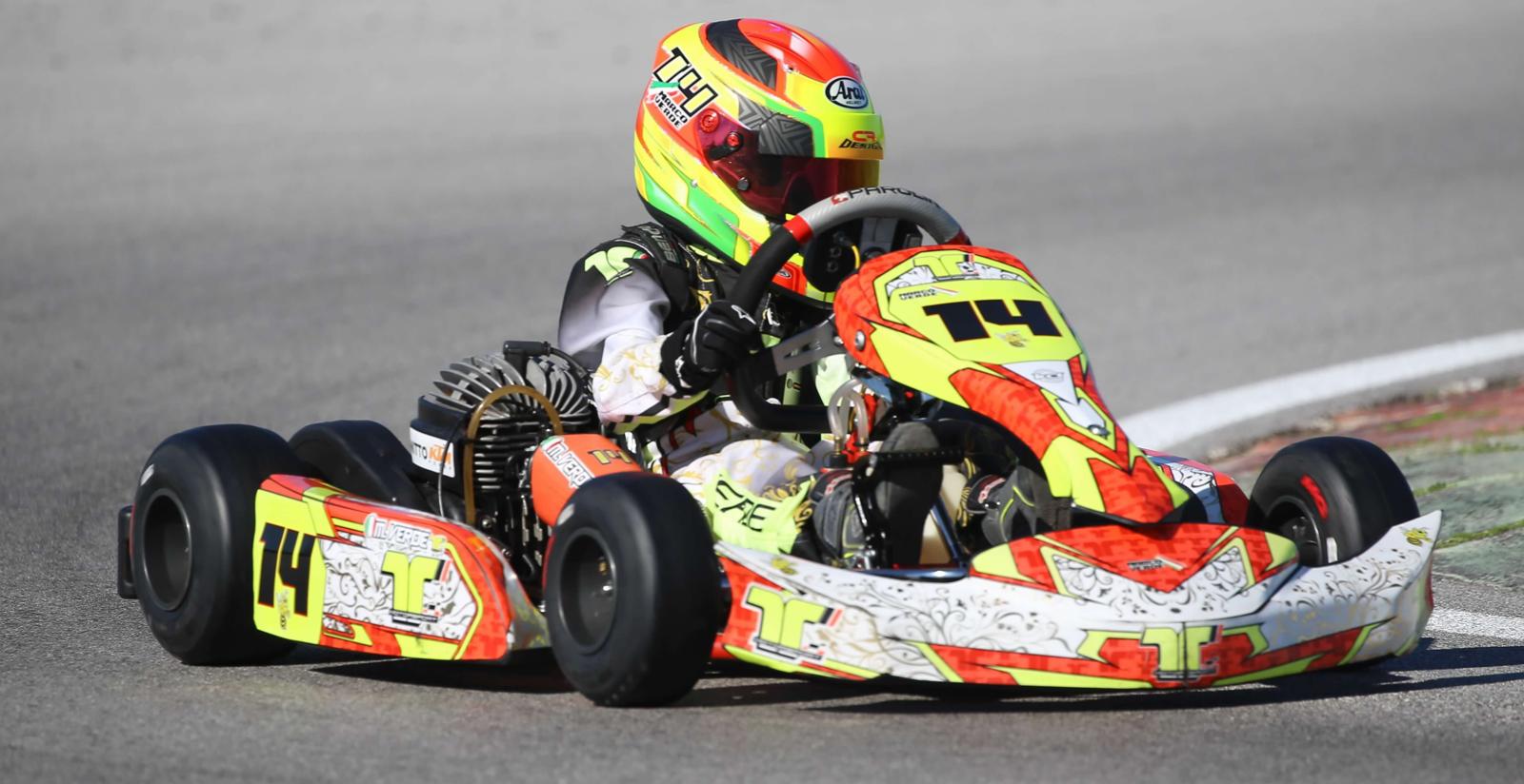 Il campano Marco Verde al 25° Trofeo Airton Senna