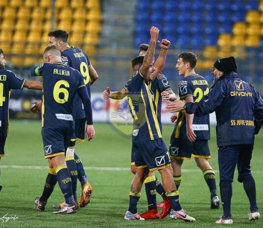La Juve Stabia torna al successo. Potenza battuto 2-0